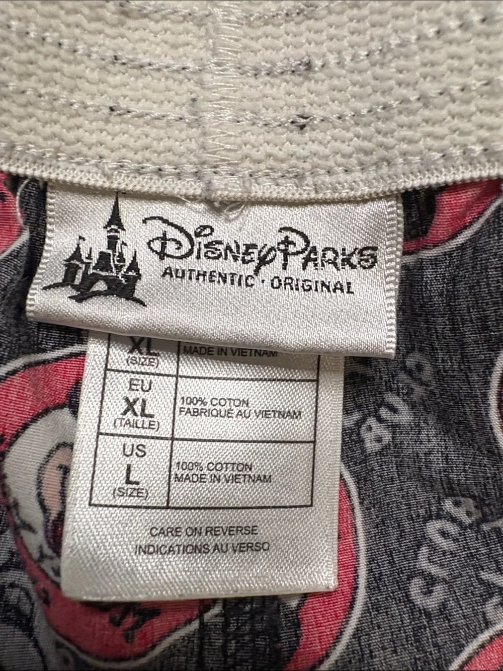 Disney Mickey Mouse Men’s Red & Black Boxer Shorts - 2 Pack, Large